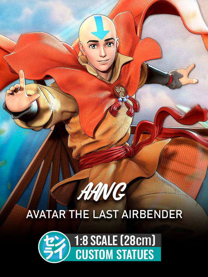Aang - Avatar The Last Airbender | Custom Statue 3D printed figure