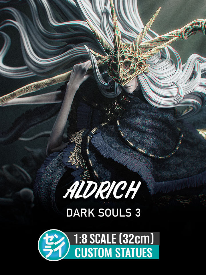 Aldrich - Dark Souls 3 | Custom Statue 3D printed figure
