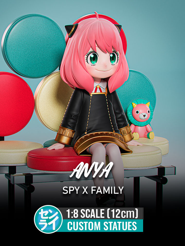 Anya - Spy x Family | Custom Statue 3D printed figure