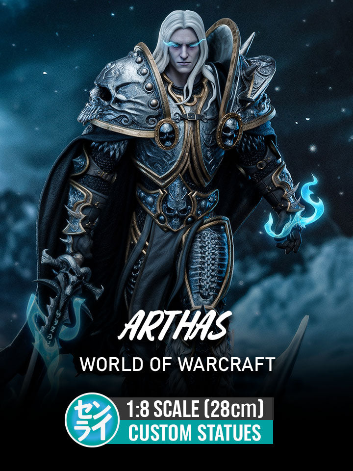 Arthas - World of Warcraft | Custom Statue 3D printed figure