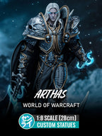Arthas - World of Warcraft | Custom Statue 3D printed figure