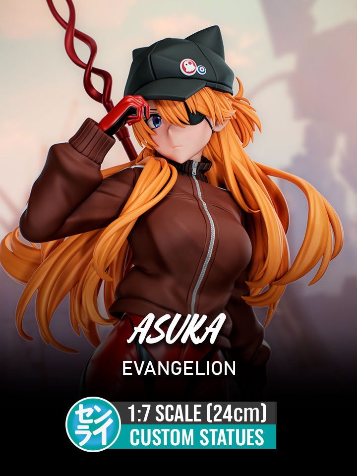 Asuka - Evangelion | Custom Statue 3D printed figure