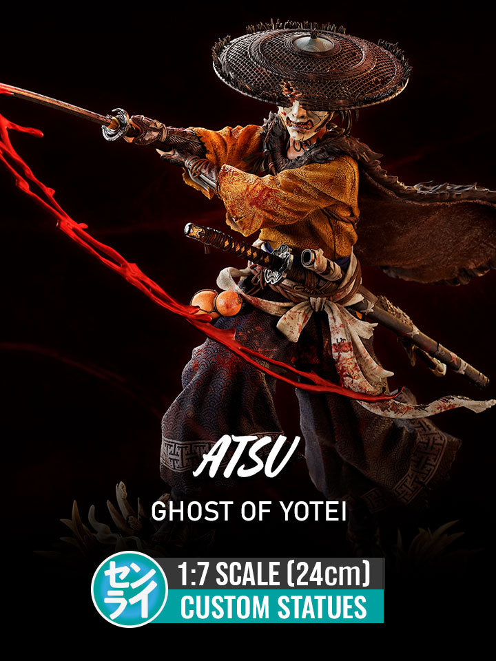 Atsu - Ghost of Yotei | Custom Statue 3D printed figure