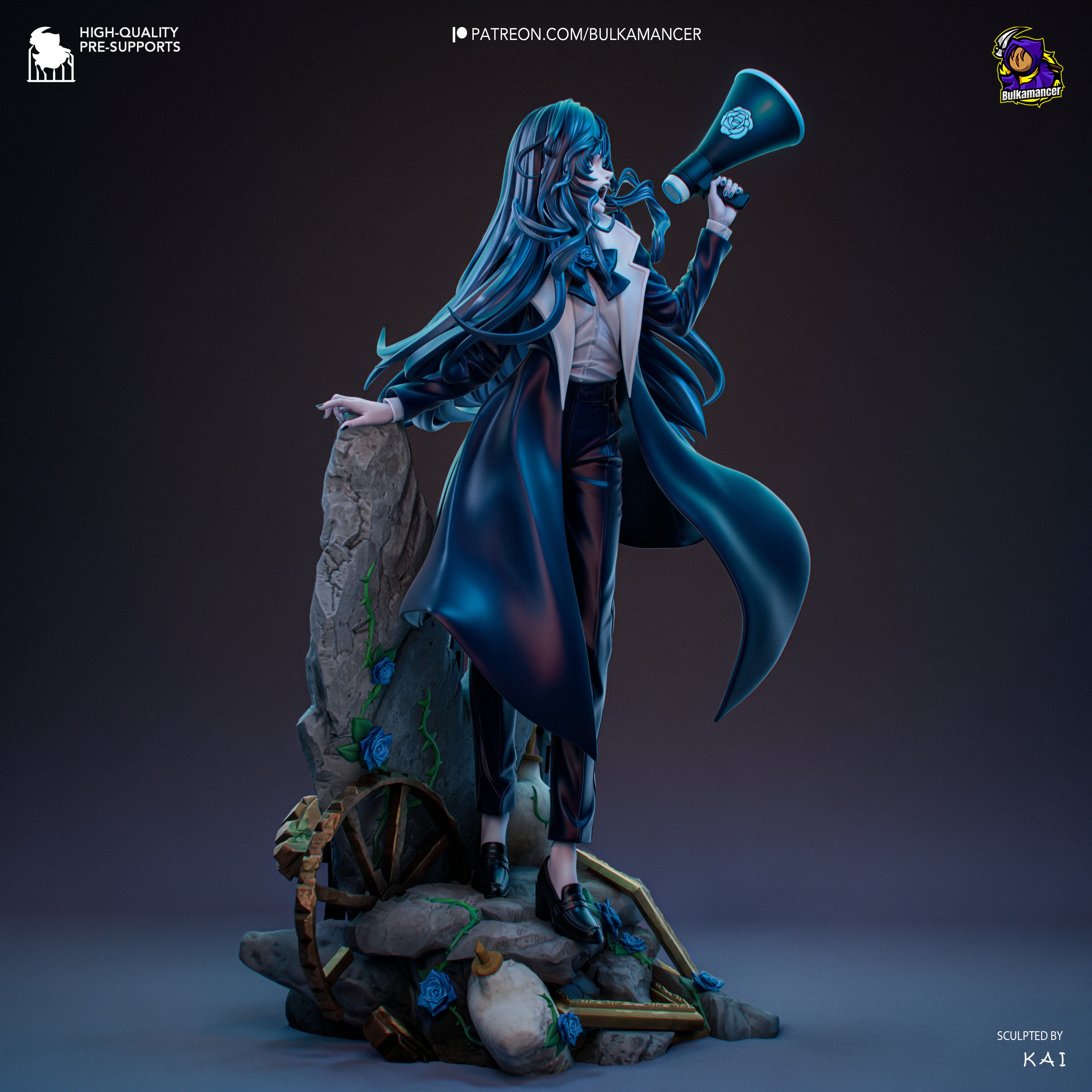 Ado – Singer | Custom Statue 3D printed figure