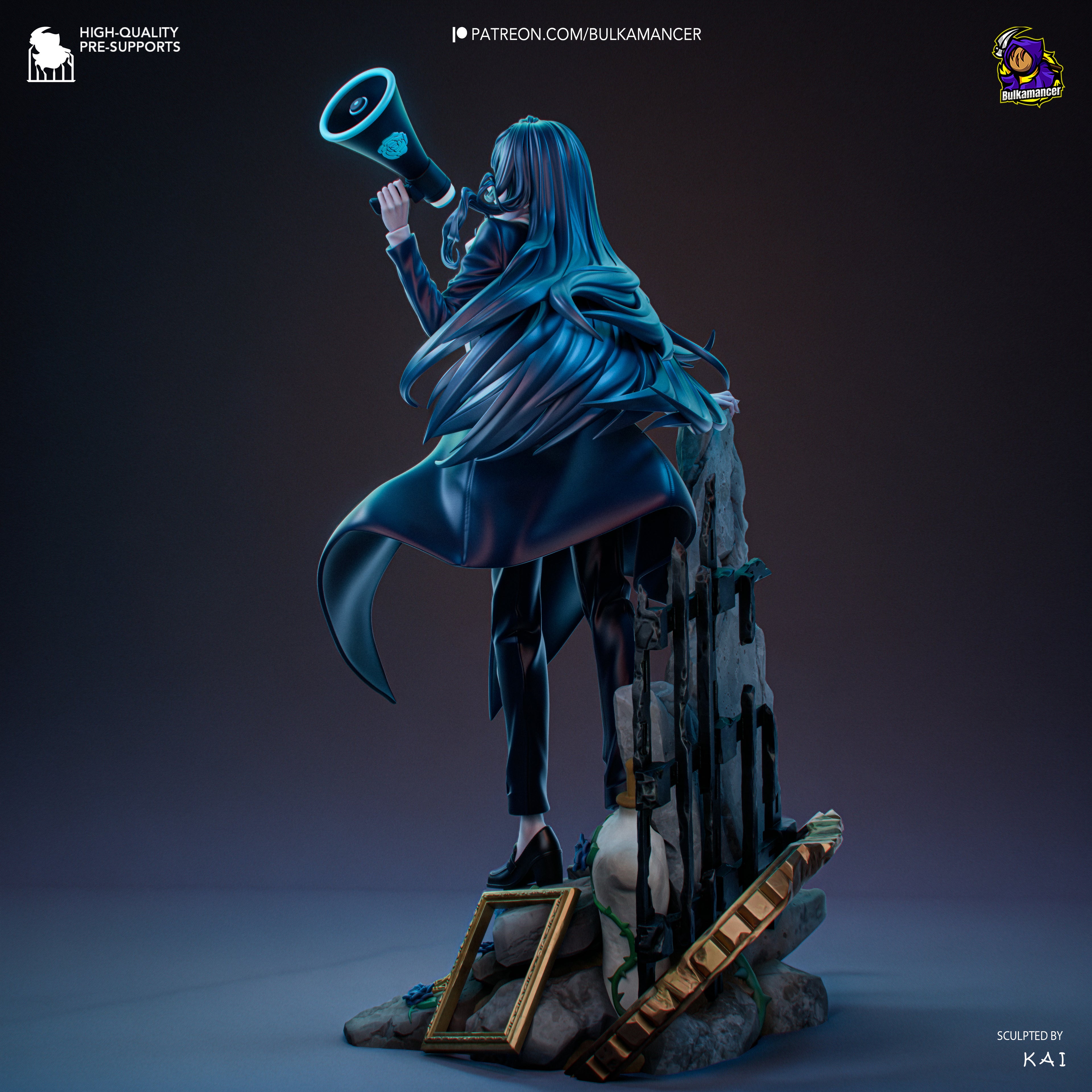 Ado – Singer | Custom Statue 3D printed figure