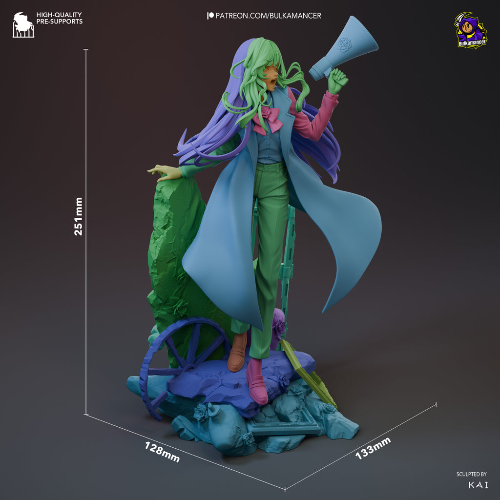 Ado – Singer | Custom Statue 3D printed figure