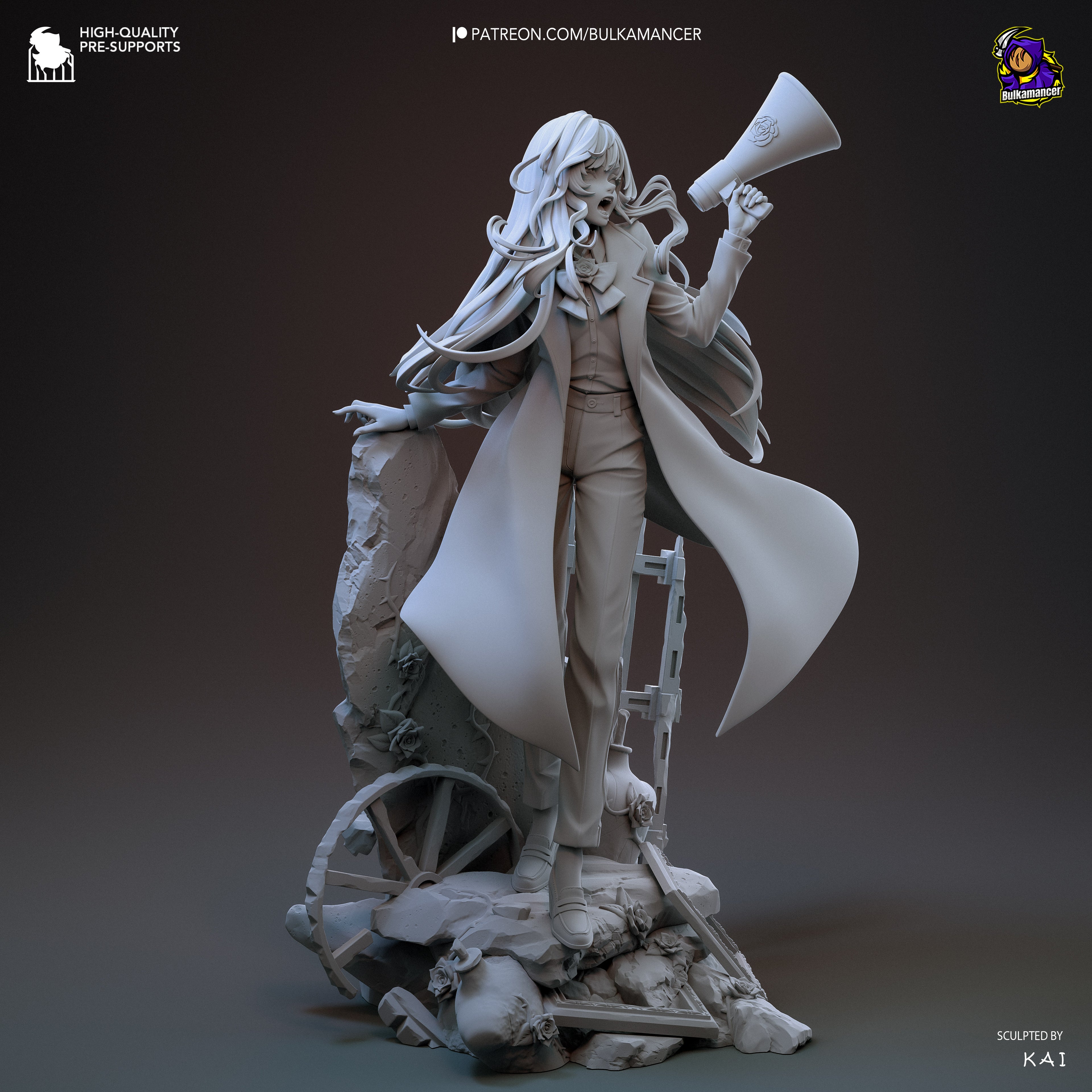 Ado – Singer | Custom Statue 3D printed figure