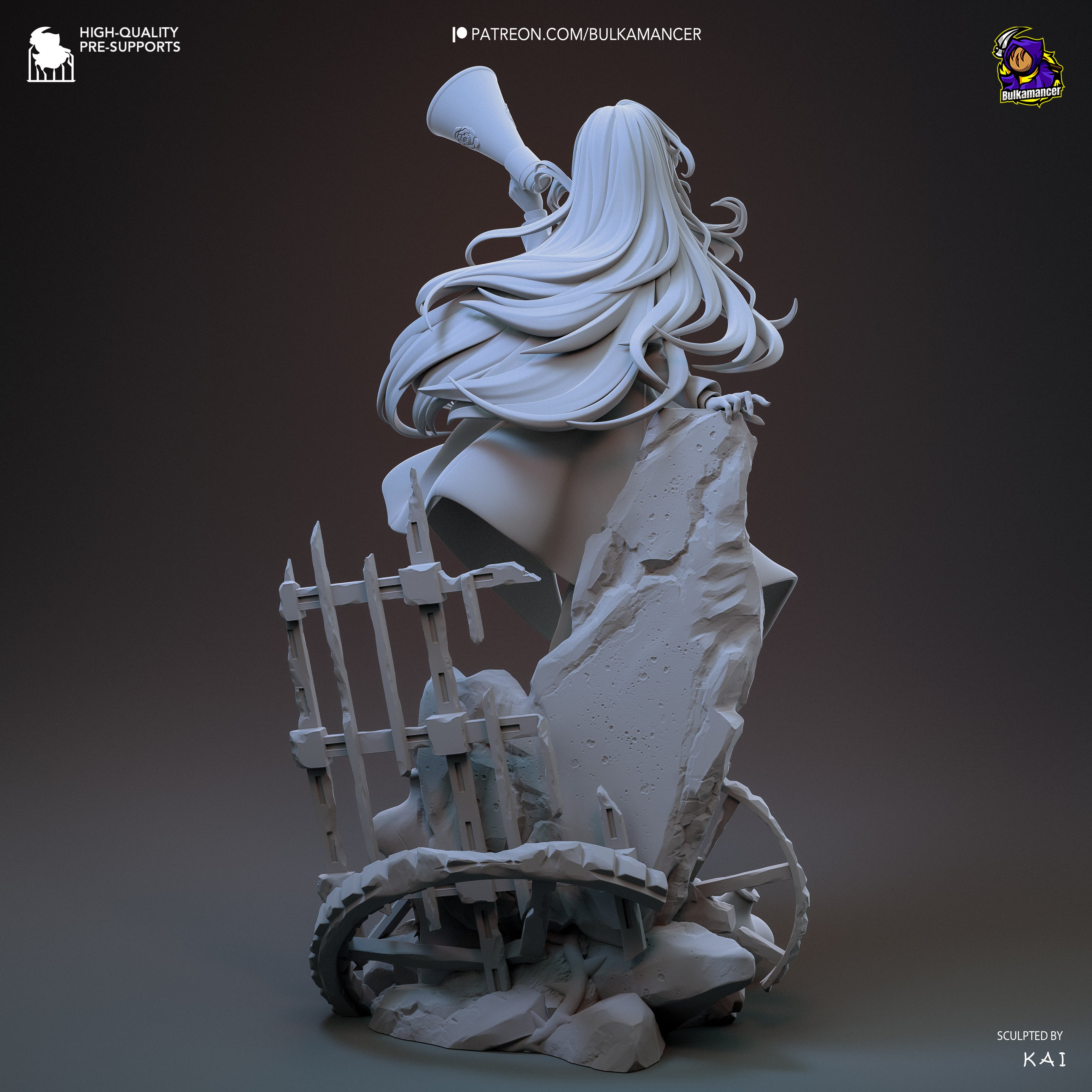 Ado – Singer | Custom Statue 3D printed figure