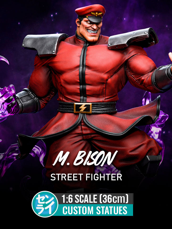Mr Bison - Street Fighter | Custom Statue 3D printed figure
