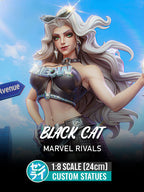 Black Cat - Marvel Rivals | Custom Statue 3D printed figure