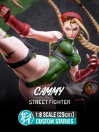 Cammy - Street Fighter | Custom Statue 3D printed figure