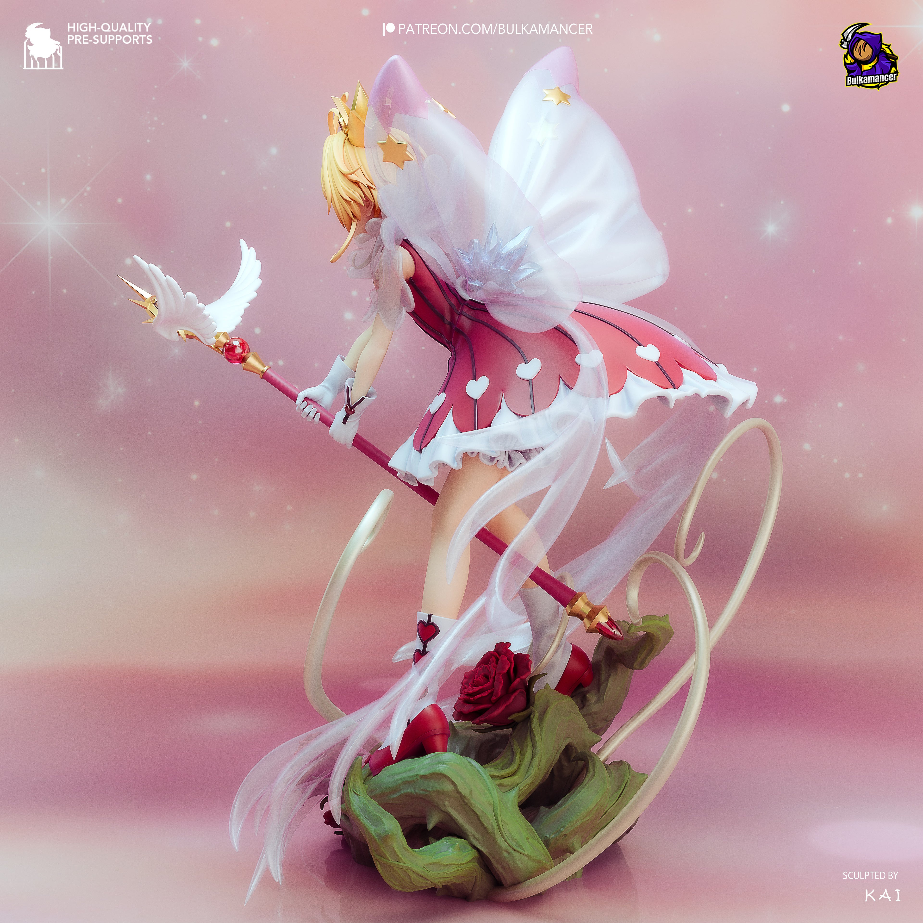 Sakura - Cardcaptor Sakura | Custom Statue 3D printed figure