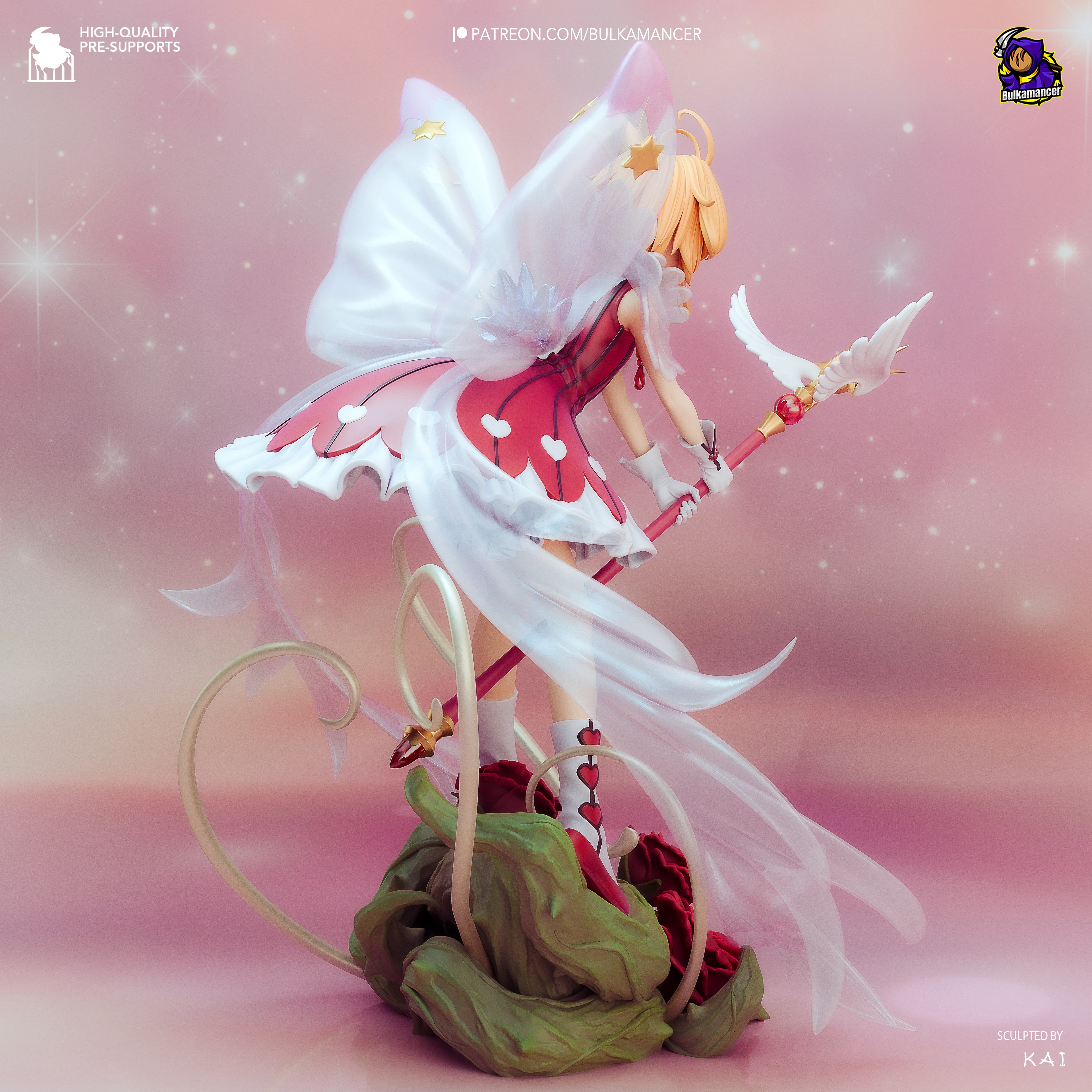 Sakura - Cardcaptor Sakura | Custom Statue 3D printed figure