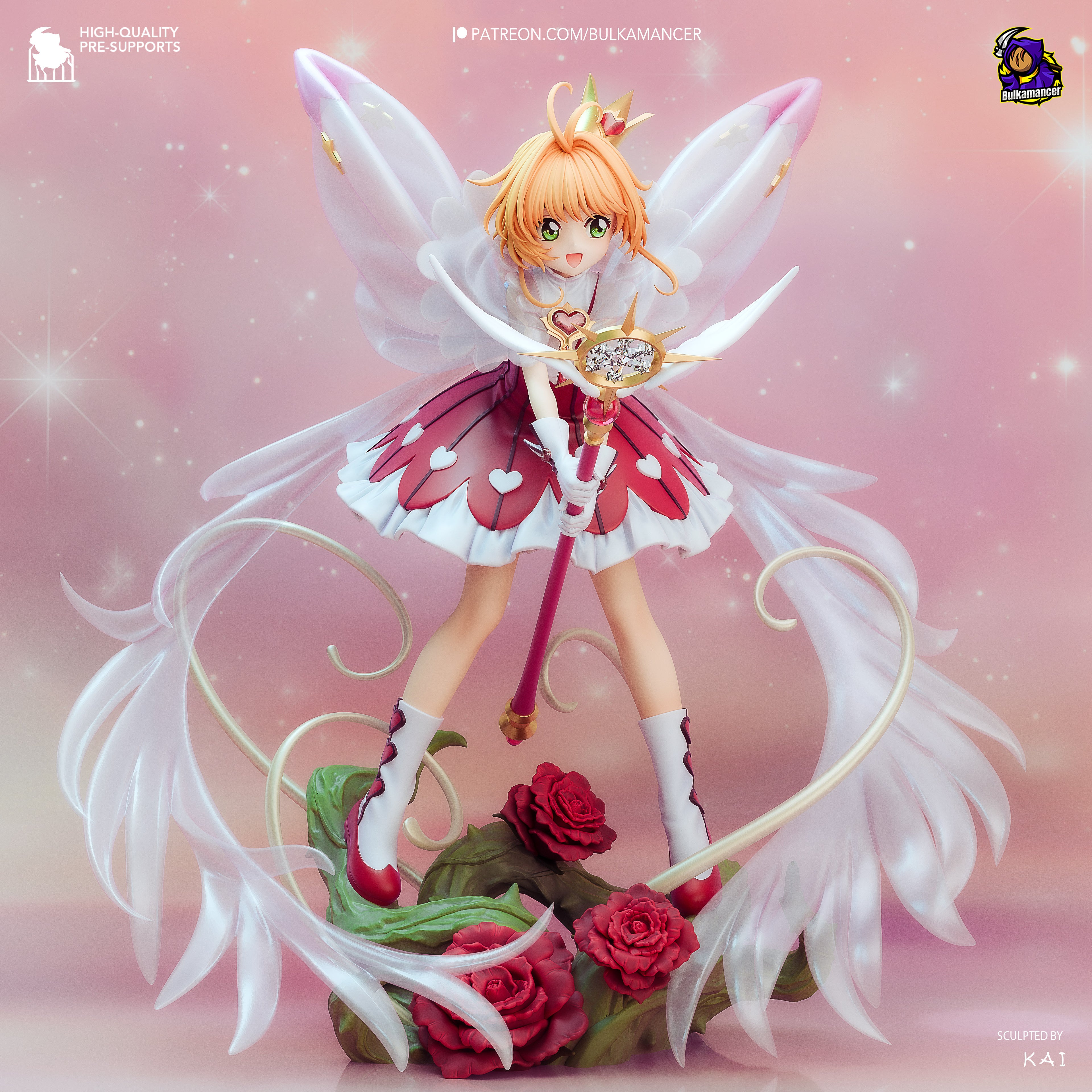 Sakura - Cardcaptor Sakura | Custom Statue 3D printed figure