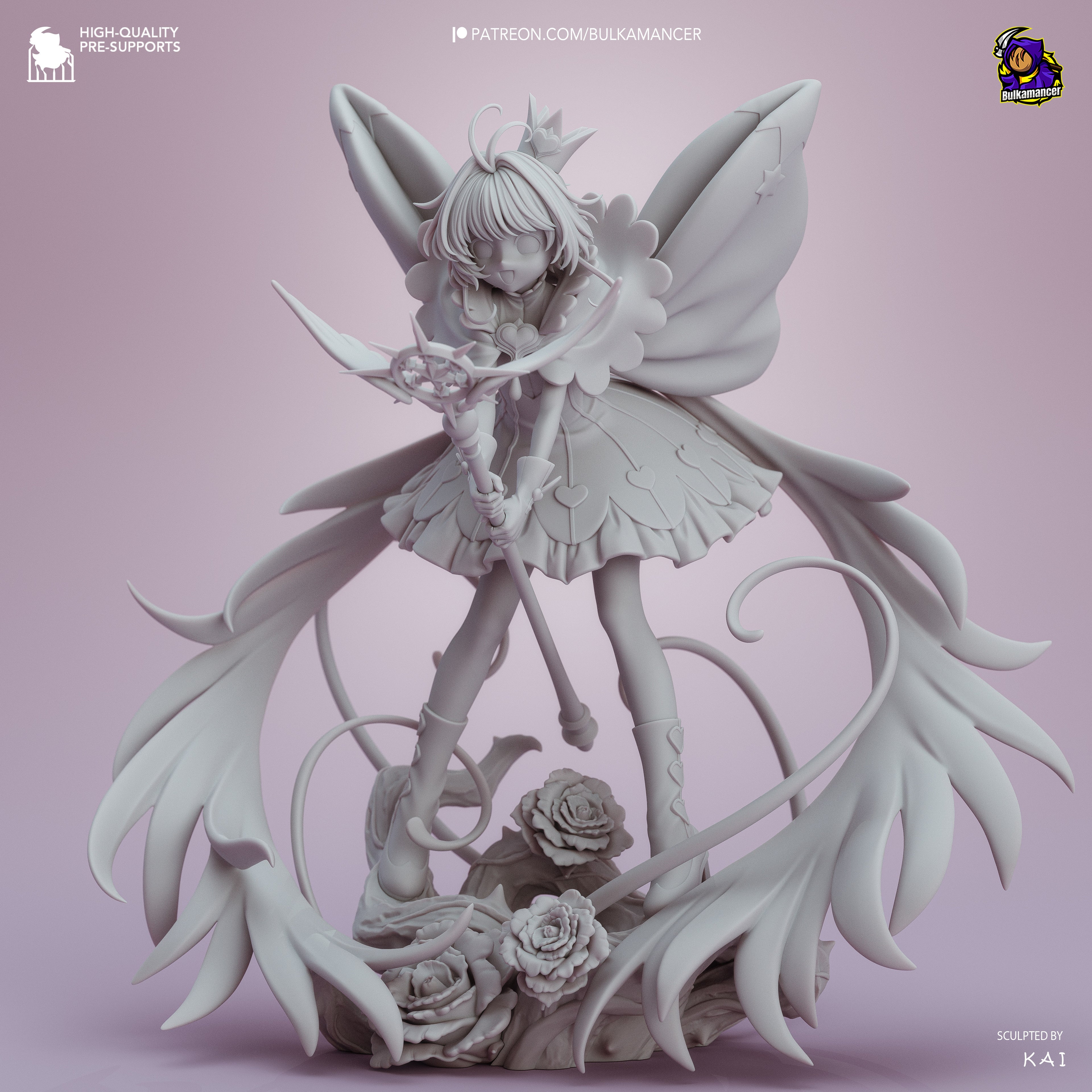 Sakura - Cardcaptor Sakura | Custom Statue 3D printed figure