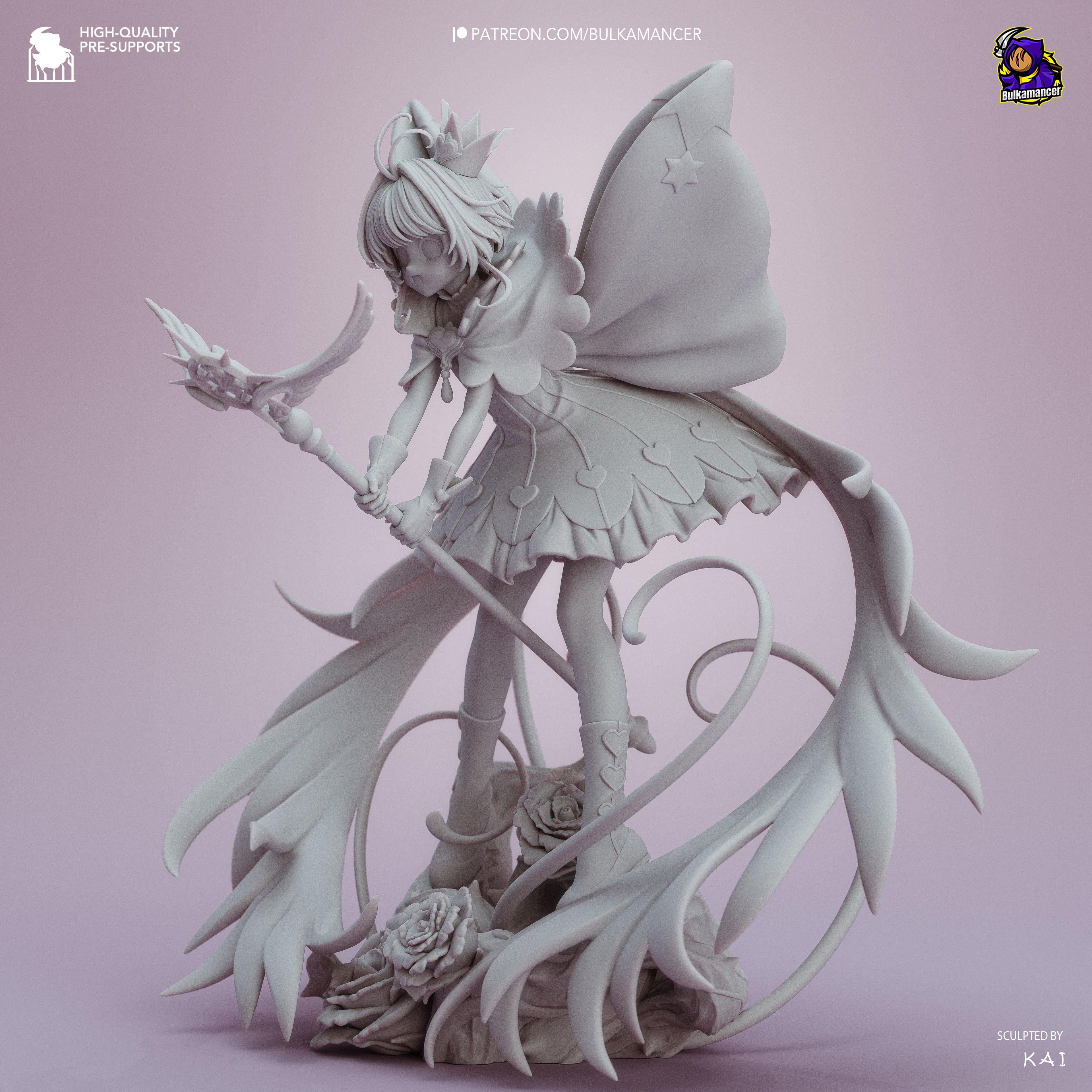 Sakura - Cardcaptor Sakura | Custom Statue 3D printed figure