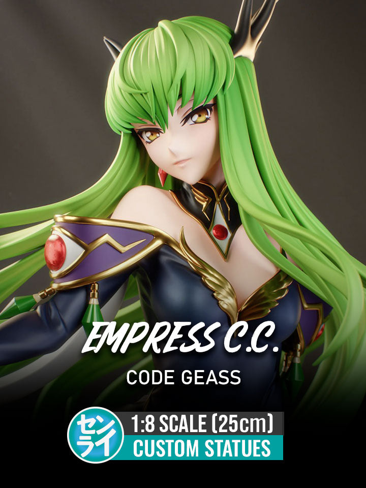 Empress C.C. - Code Geass | Custom Statue 3D printed figure