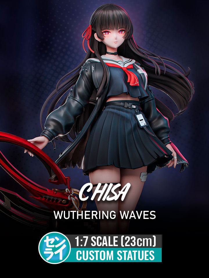 Chisa - Wuthering Waves | Custom Statue 3D printed figure
