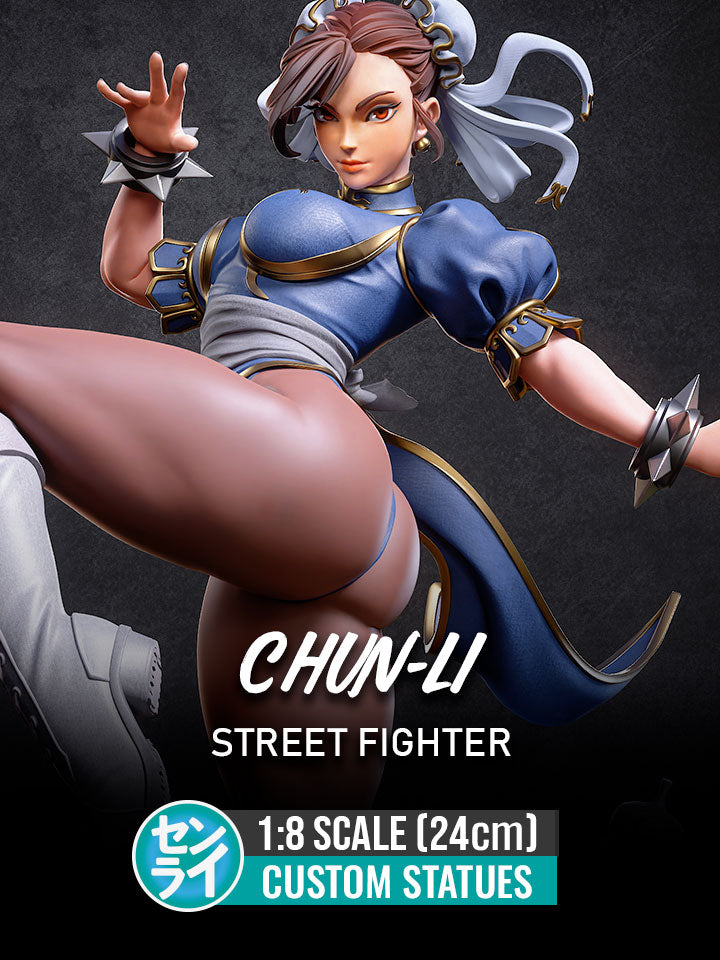 Chun-Li - Street Fighter | Custom Statue 3D printed figure