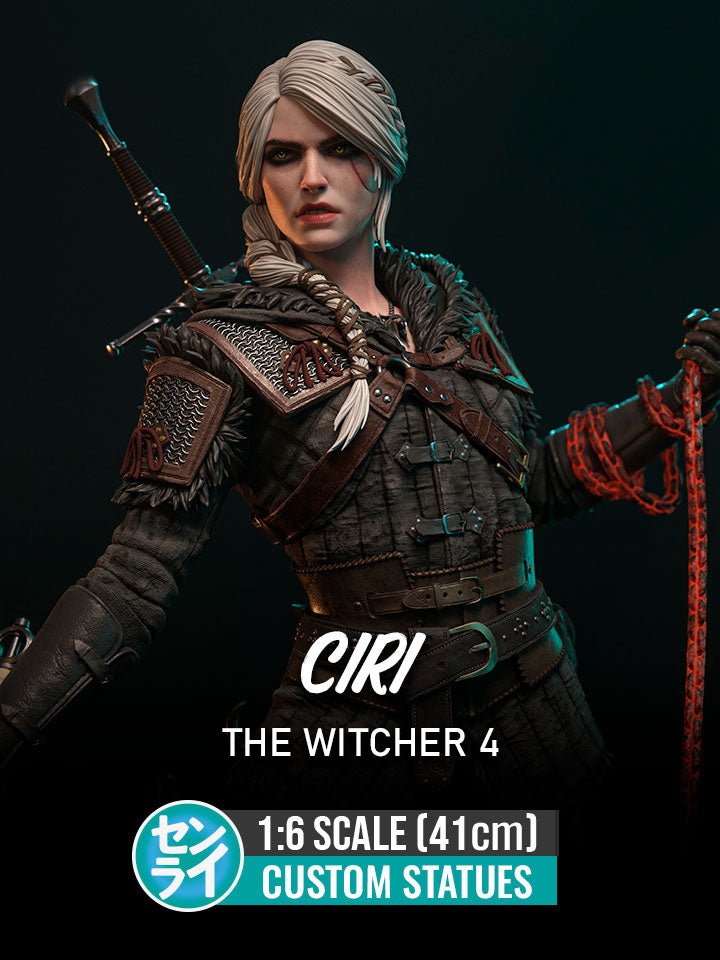 Ciri - The Witcher 4 | Custom Statue 3D printed figure