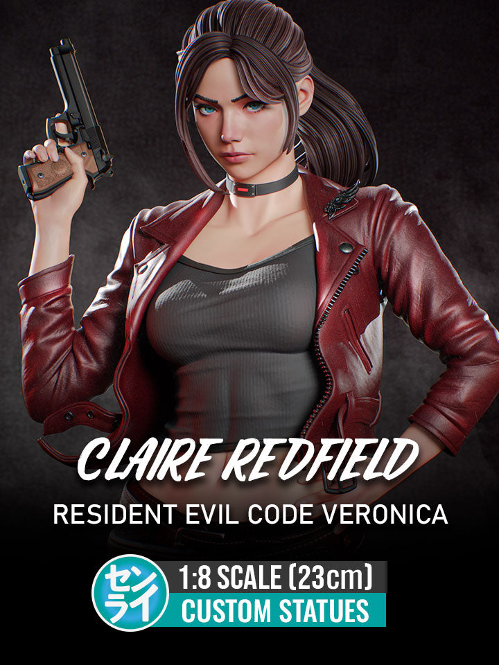 Claire Redfield - Resident Evil Code Veronica | Custom Statue 3D printed figure