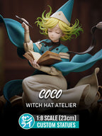 Coco - Witch Hat Atelier | Custom Statue 3D printed figure