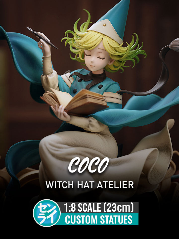 Coco - Witch Hat Atelier | Custom Statue 3D printed figure