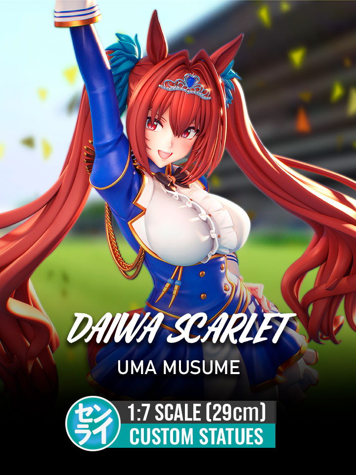 Daiwa Scarlet - Uma Musume | Custom Statue 3D printed figure