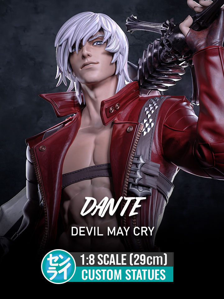 Dante - Devil May Cry 3 | Custom Statue 3D printed figure