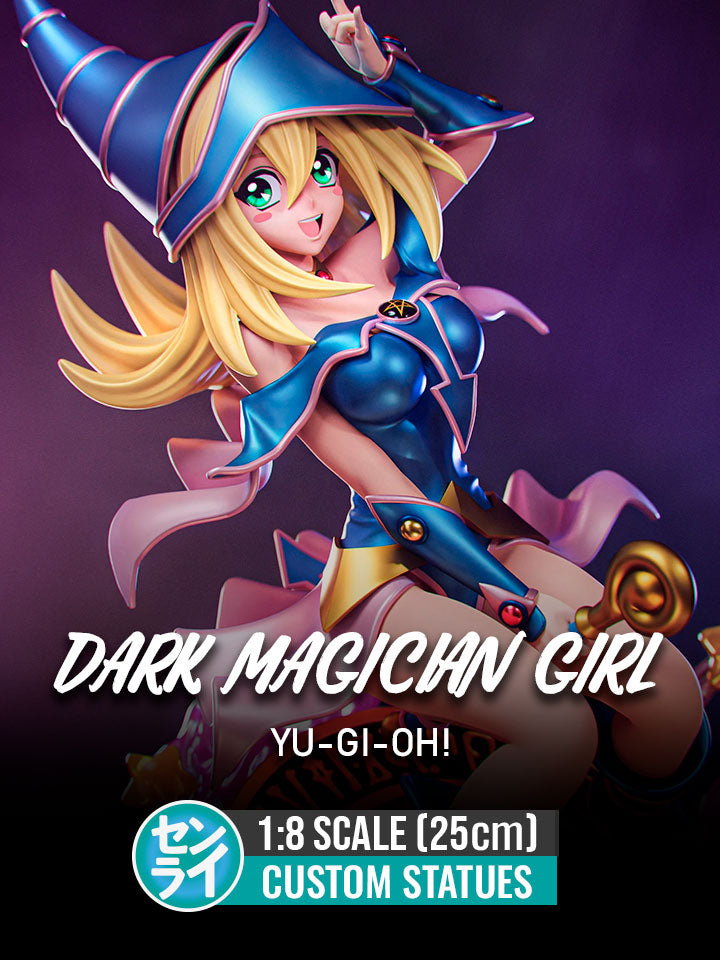 Dark Magician Girl - Yu-Gi-Oh! | Custom Statue 3D printed figure