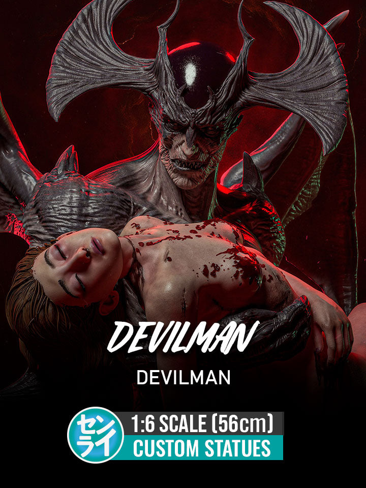 Devilman - Devilman | Custom Statue 3D printed figure