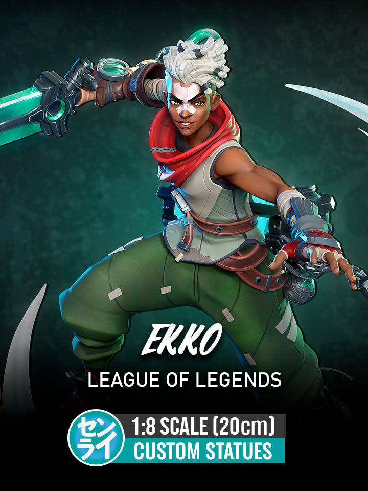 Ekko - League of Legends | Custom Statue 3D printed figure