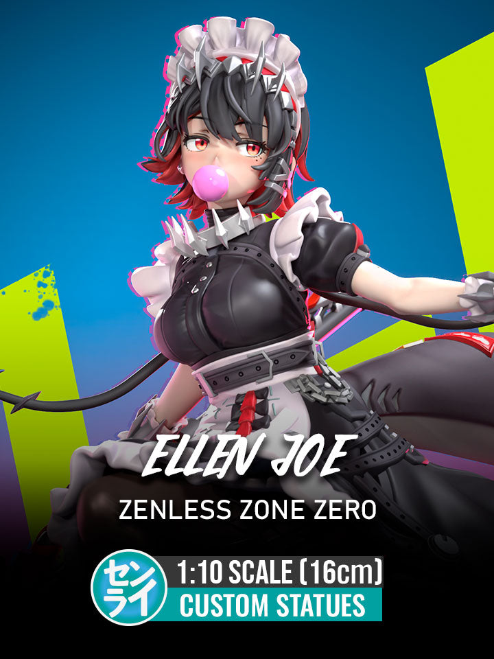 Ellen Joe - Zenless Zone Zero ZZZ | Custom Statue 3D printed figure