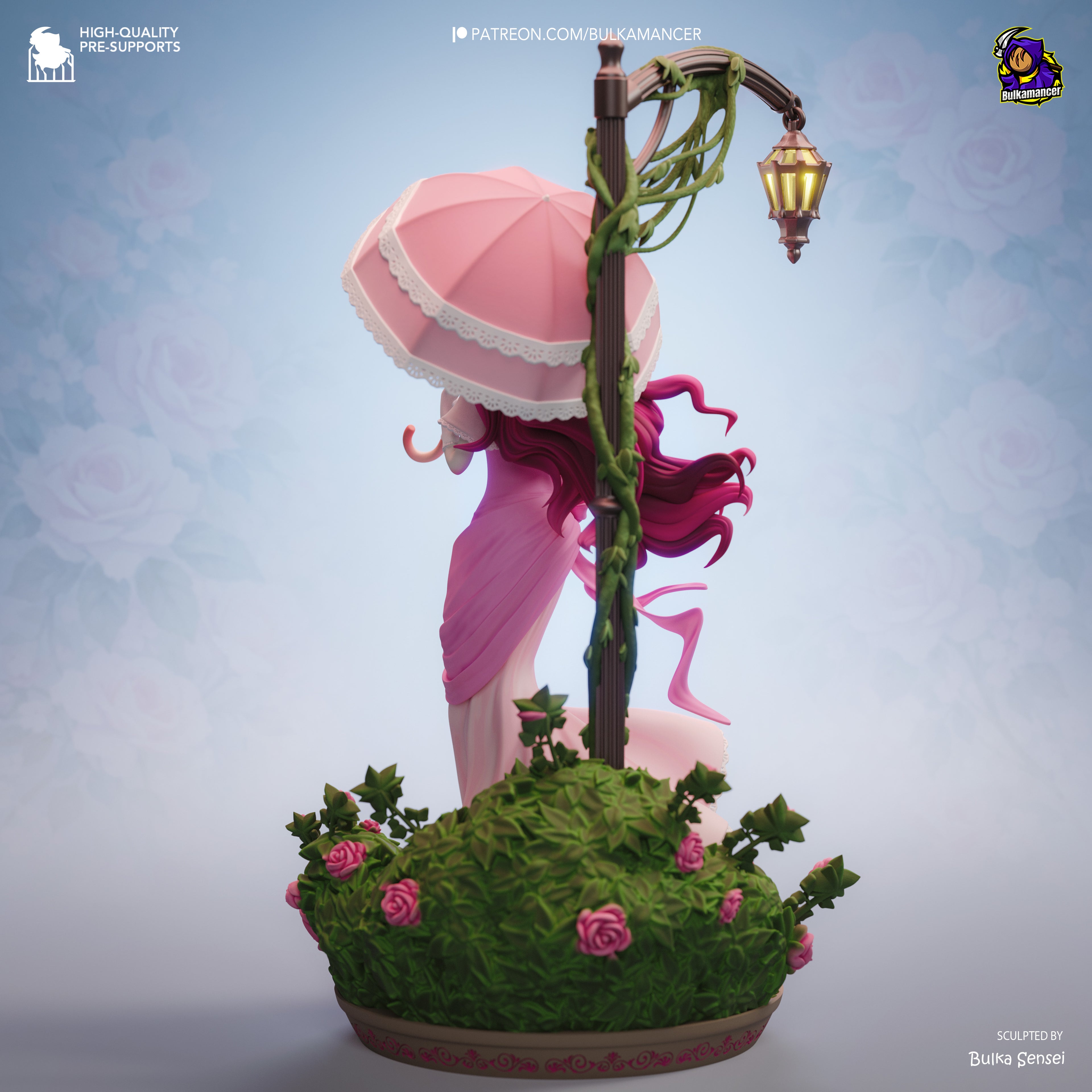 Penelope Eckhart - Villains Are Destined to Die | Custom Statue 3D printed figure