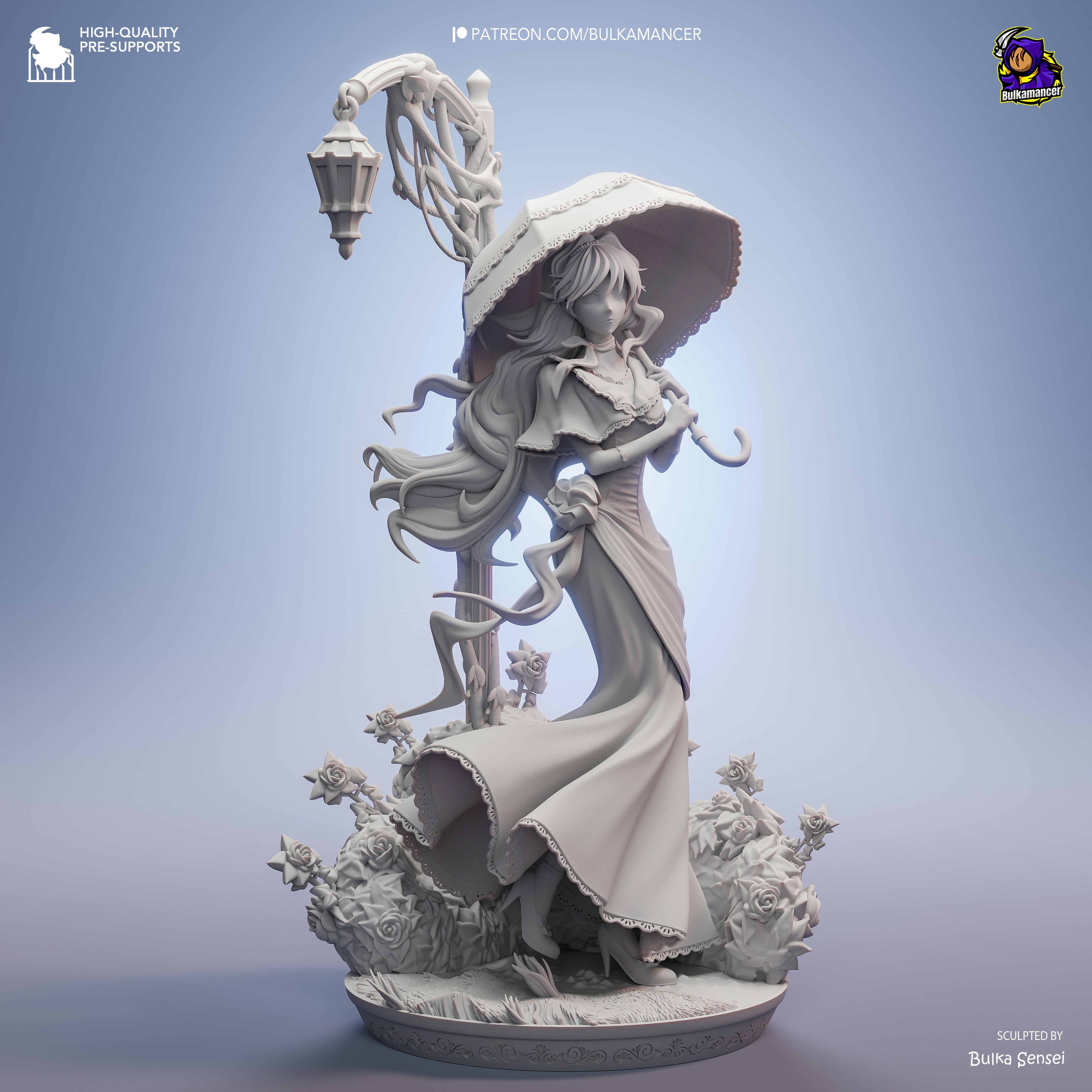 Penelope Eckhart - Villains Are Destined to Die | Custom Statue 3D printed figure