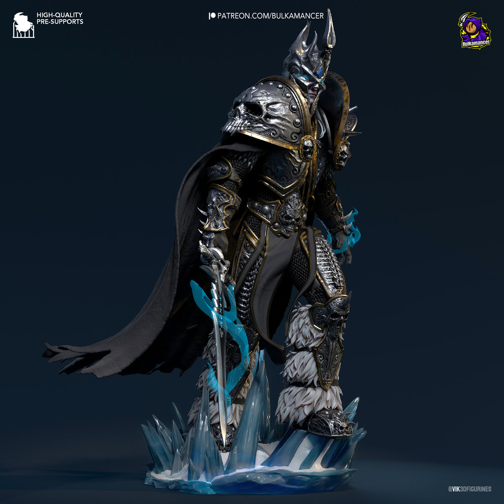 Arthas - World of Warcraft | Custom Statue 3D printed figure