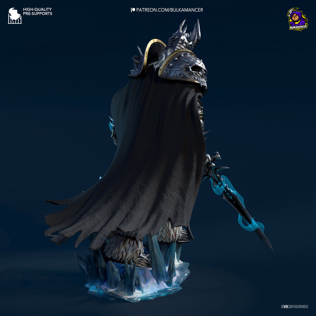 Arthas - World of Warcraft | Custom Statue 3D printed figure