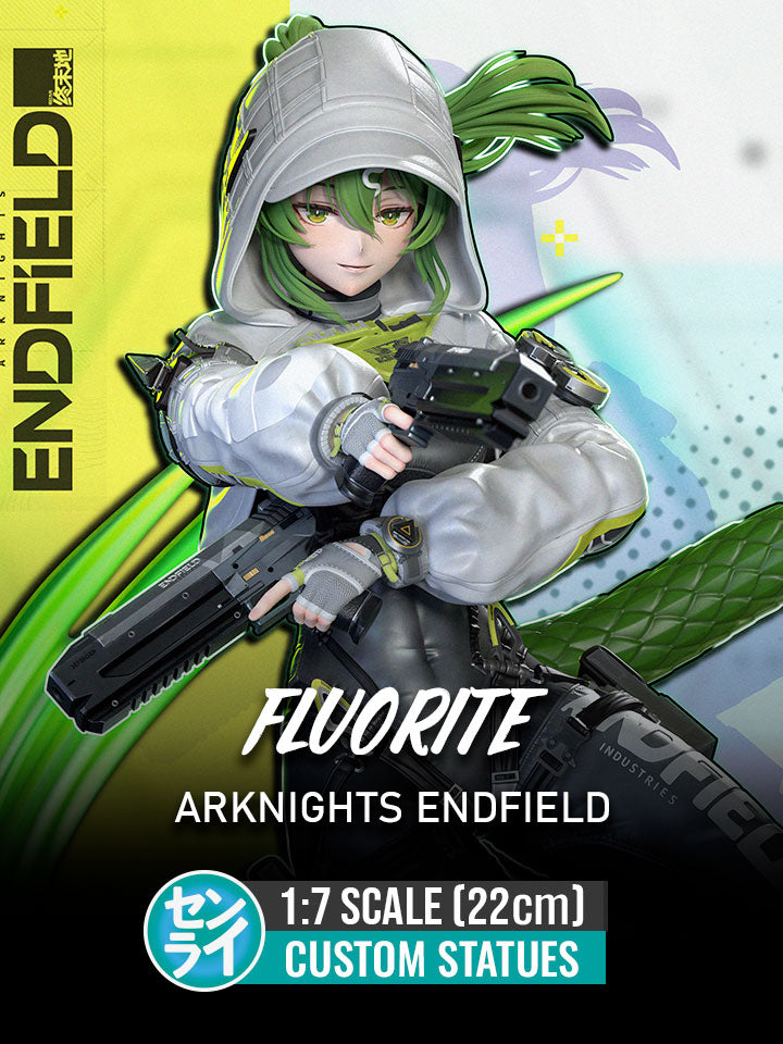 Fluorite - Arknights Endfield | Custom Statue 3D printed figure
