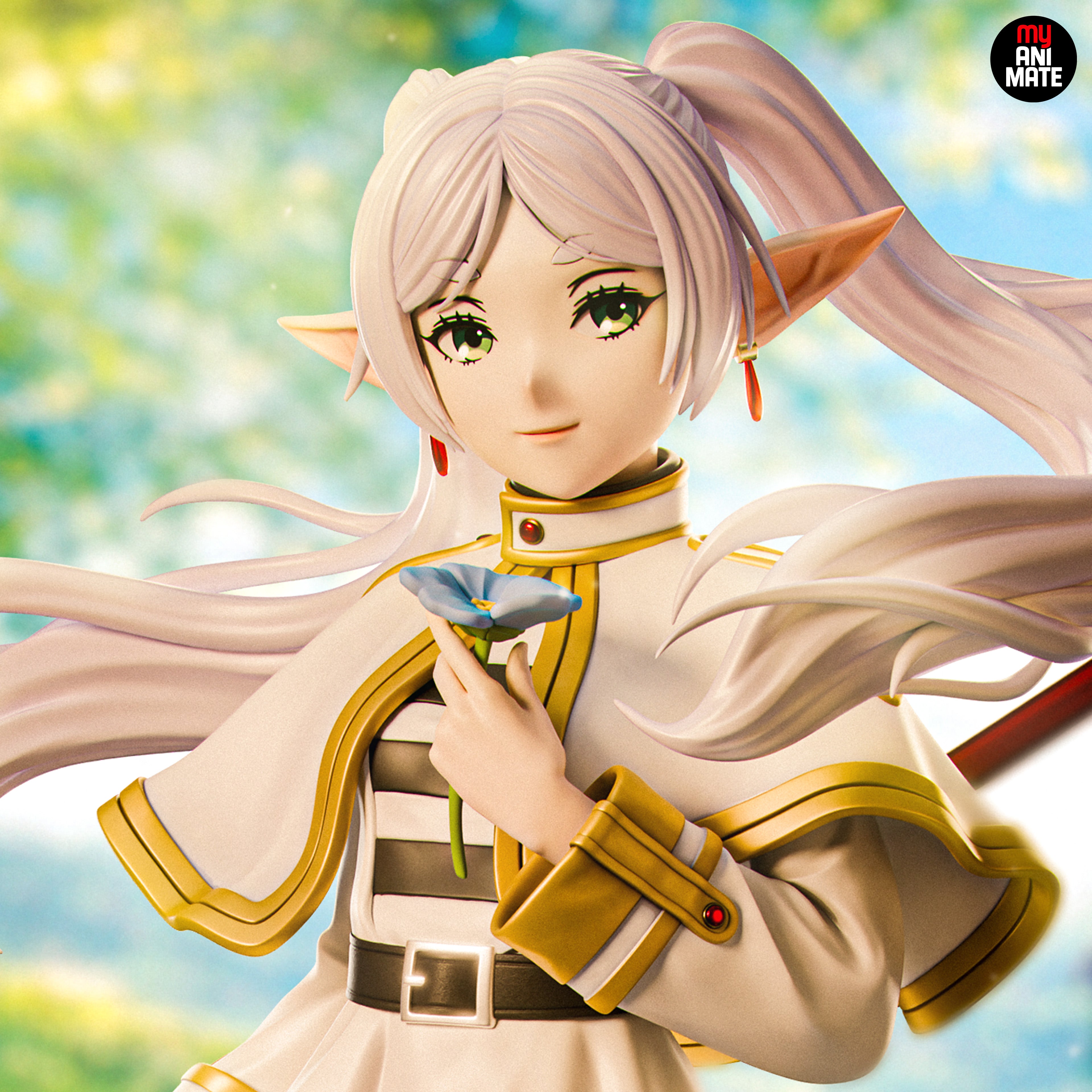 Frieren - Sousou no Frieren | Custom Statue 3D printed figure