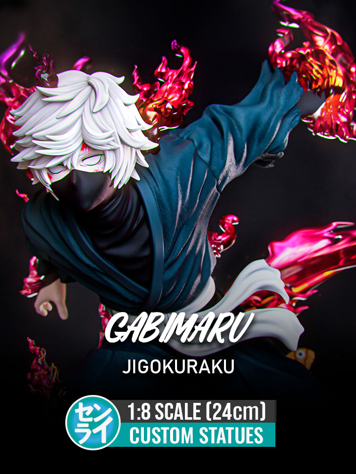 Gabimaru - Jigokuraku | Custom Statue 3D printed figure