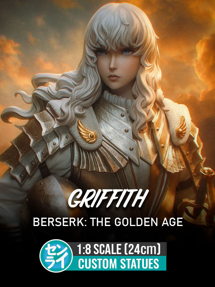 Griffith (The Golden Age Arc) - Berserk | Custom Statue 3D printed figure