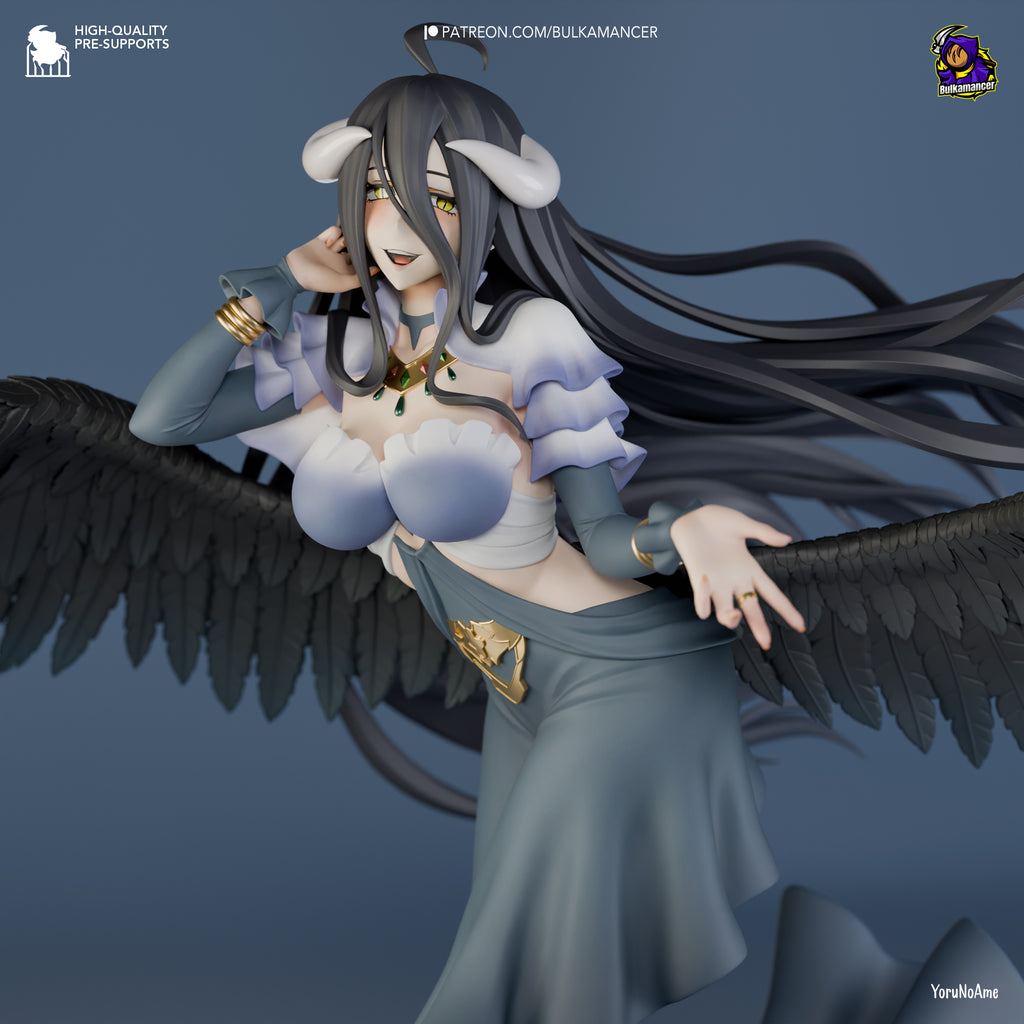 Albedo - Overlord | Custom Statue 3D printed figure