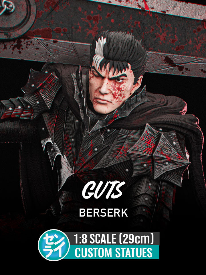 Guts Berserker Armor - Berserk | Custom Statue 3D printed figure