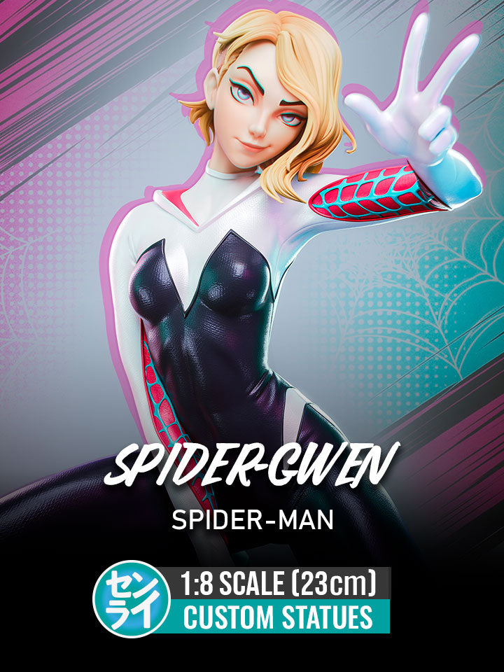 Spider-Gwen - Spider-Man | Custom Statue 3D printed figure