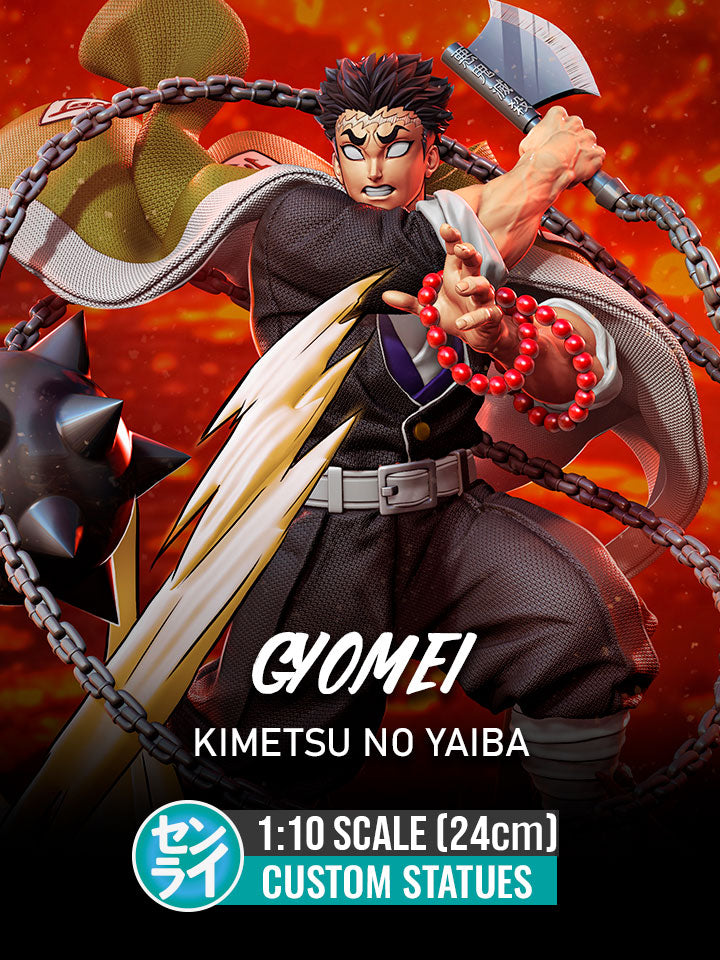 Gyomei - Kimetsu no Yaiba | Custom Statue 3D printed figure