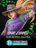 Gyro Zeppeli - Jojo's bizarre adventure Steel Ball Run| Custom Statue 3D printed figure