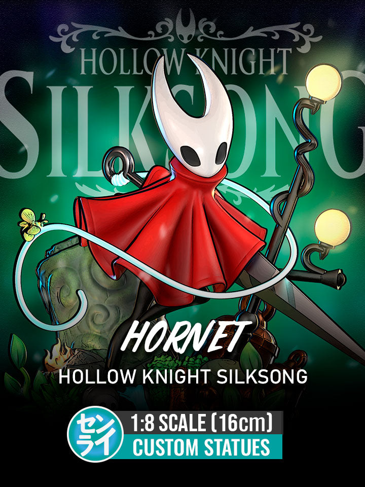 Hornet Diorama - Hollow Knight Silksong | Custom Statue 3D printed figure