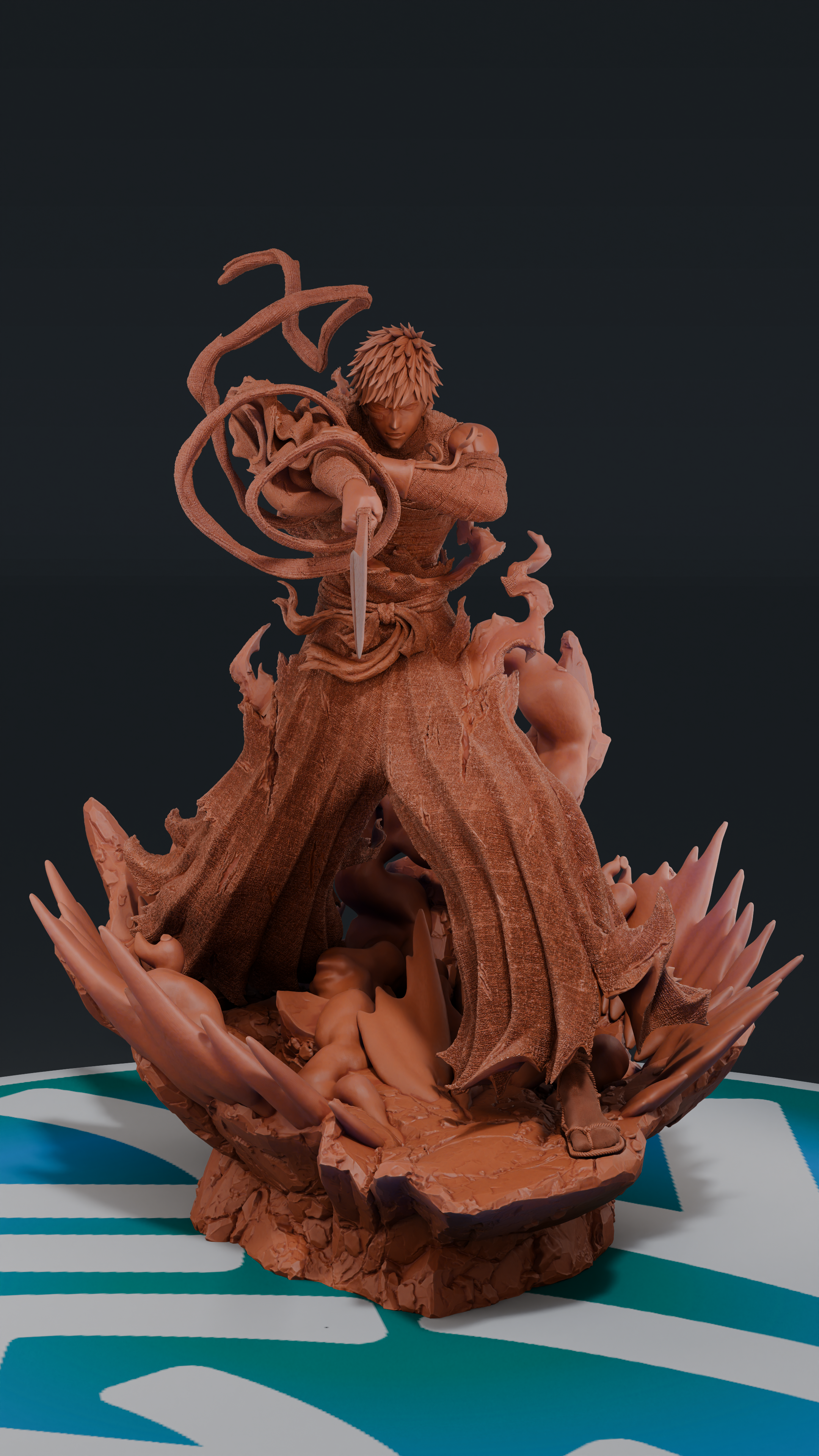 Ichigo Kurosaki - Bleach | Custom Statue 3D printed figure