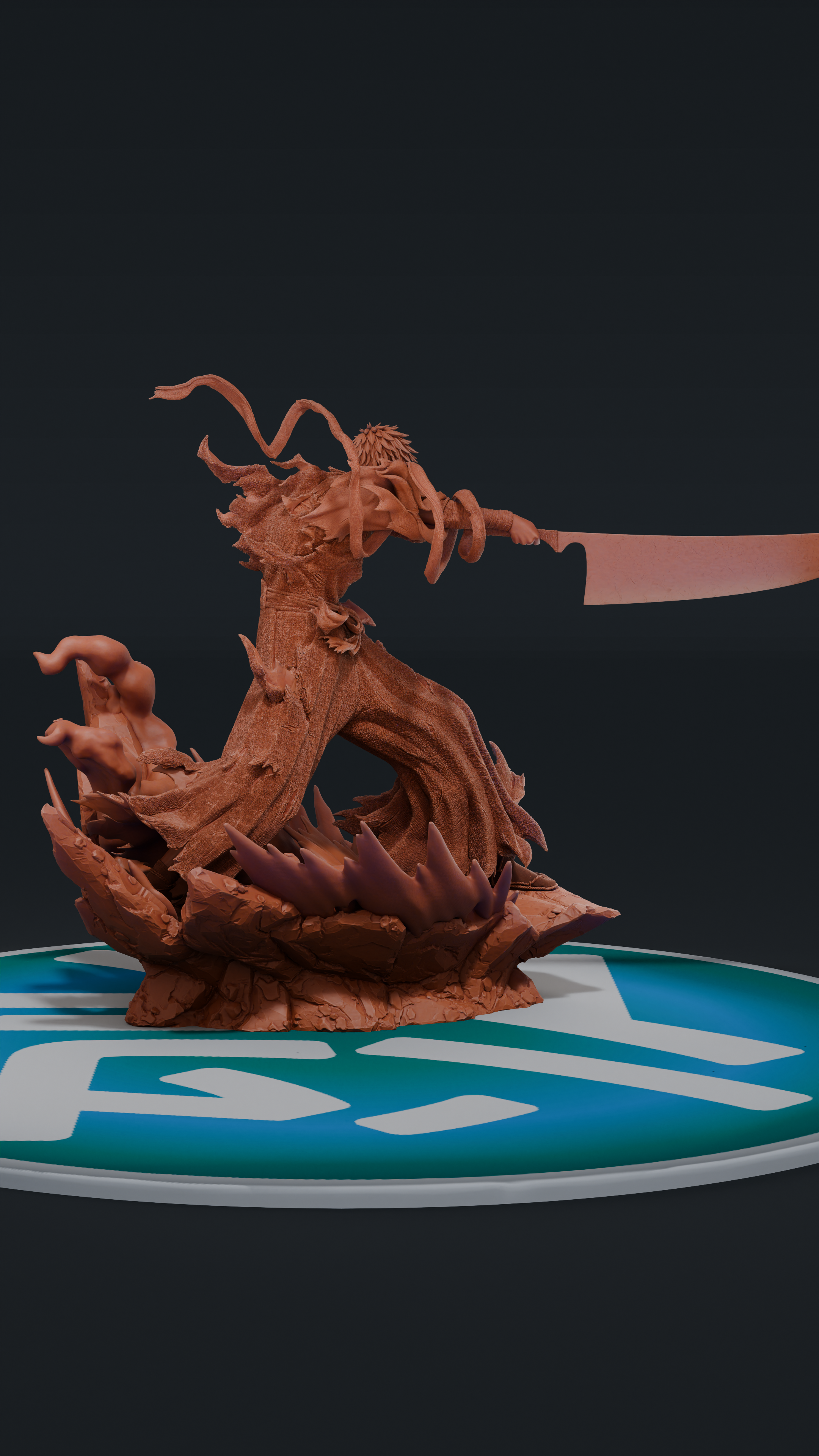 Ichigo Kurosaki - Bleach | Custom Statue 3D printed figure