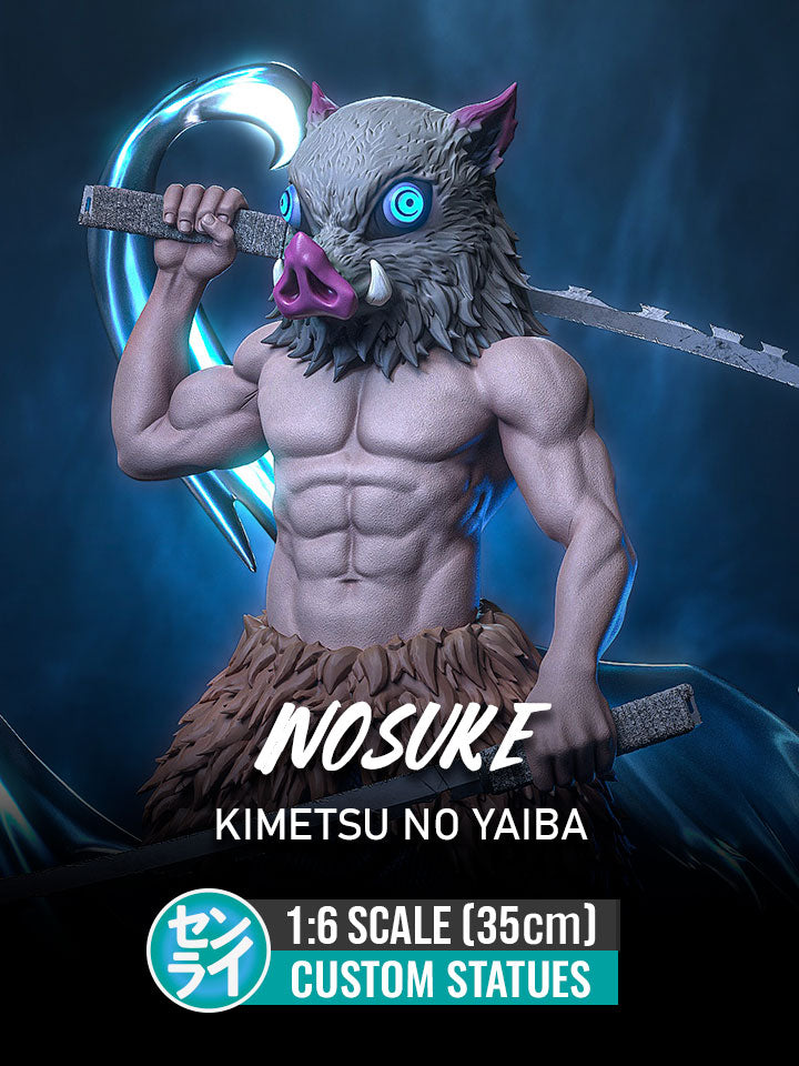 Inosuke - Kimetsu no Yaiba | Custom Statue 3D printed figure
